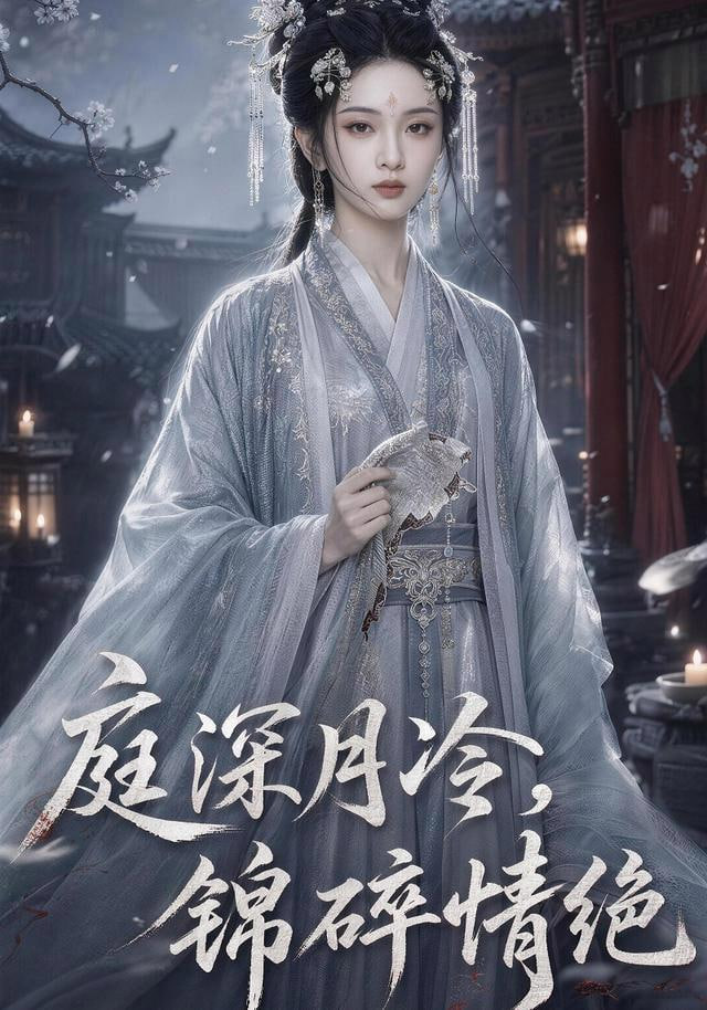 庭深月冷,锦碎情绝