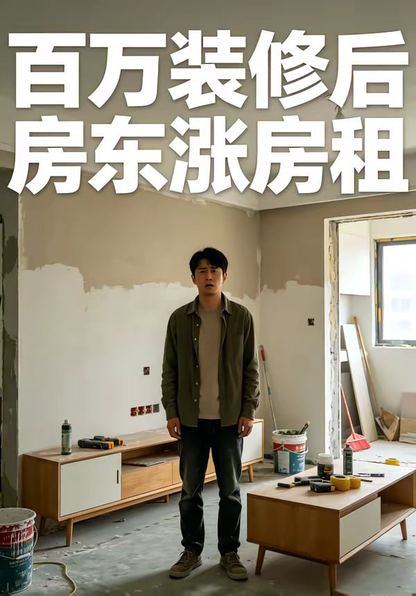 百万装修后,房东张房租