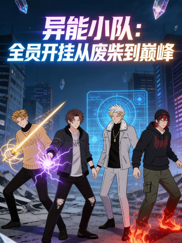 异能小队:全员开挂从废柴到巅峰 动态漫画